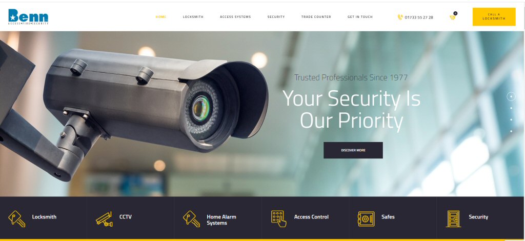 Benn Lock and Safe Ltd security experts in Cambridgeshire